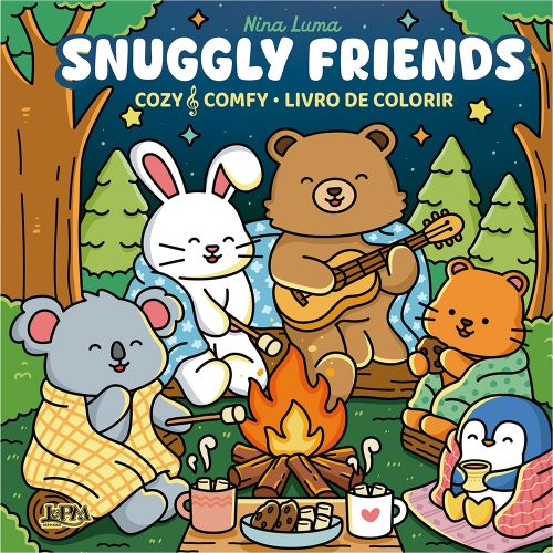 SNUGGLY FRIENDS: COZY & COMFY - LIVRO DE COLORIR - Nina Luma